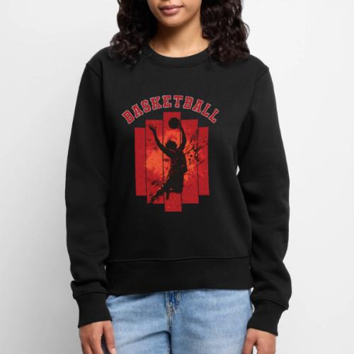 Basketball Mode On - Women's Premium Slim Fit Sweatshirt