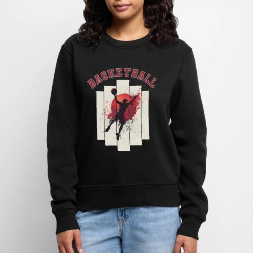 Basketball Energy - Women's Premium Slim Fit Sweatshirt