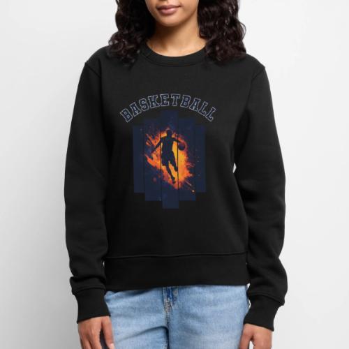 Basketball Power - Women's Premium Slim Fit Sweatshirt