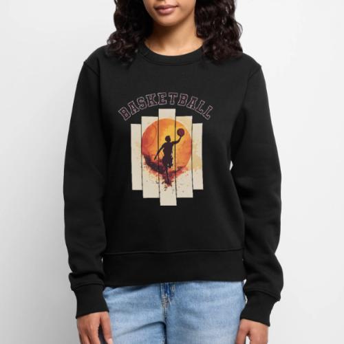 Basketball again and again - Women's Premium Slim Fit Sweatshirt