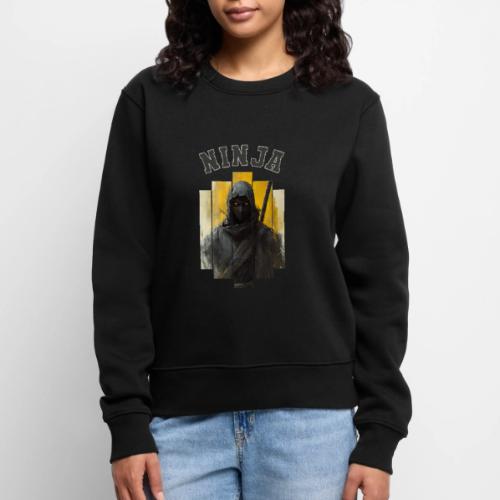 Silent Ninja Code - Women's Premium Slim Fit Sweatshirt