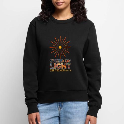 Speed of light - Women's Premium Slim Fit Sweatshirt