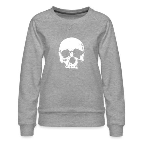 Skull - Women's Premium Slim Fit Sweatshirt