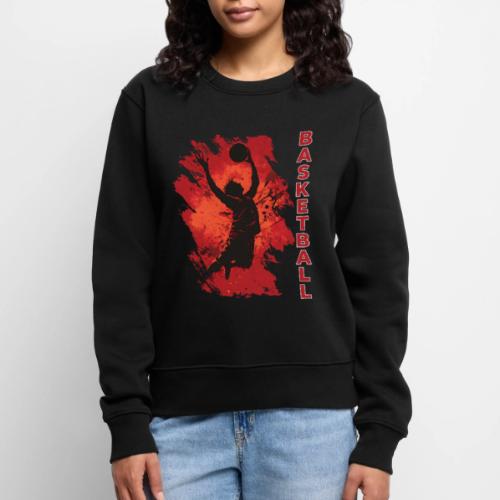 Basketball Soul - Women's Premium Slim Fit Sweatshirt