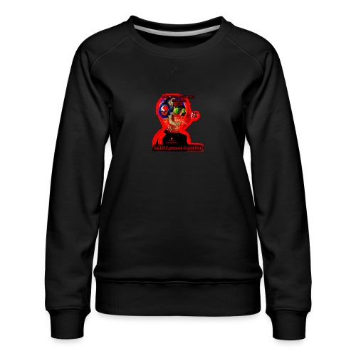 New Logo Branding Red Head Gaming Studios (RGS) - Women's Premium Slim Fit Sweatshirt