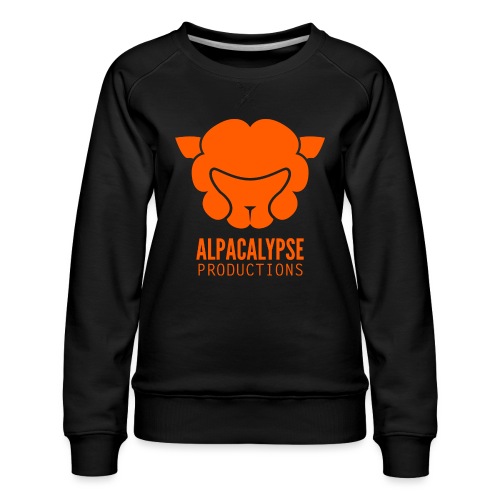 Alpacalypse Logo - Women's Premium Slim Fit Sweatshirt