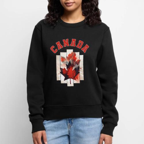 Heart of Canada Art - Women's Premium Slim Fit Sweatshirt