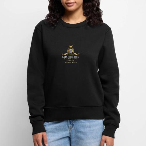 IAM-CED.ORG CROWN - Women's Premium Slim Fit Sweatshirt