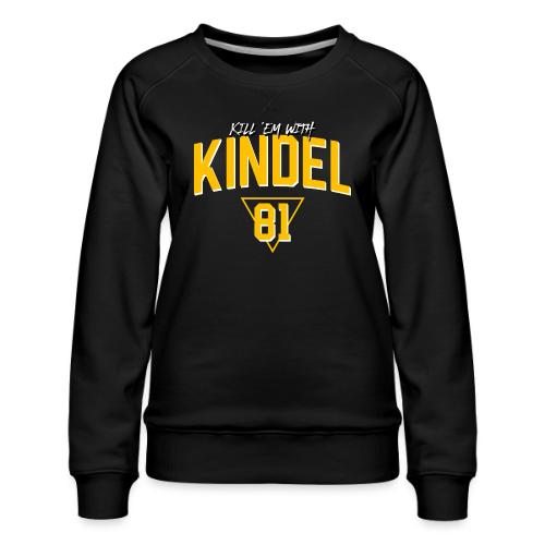 Em With Kindel - Women's Premium Slim Fit Sweatshirt