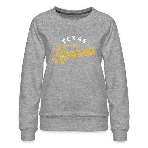 Texas Spinner - Women's Premium Slim Fit Sweatshirt
