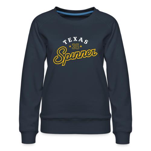 Texas Spinner - Women's Premium Slim Fit Sweatshirt
