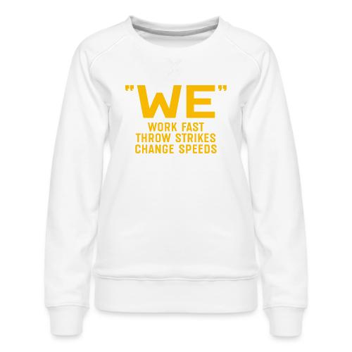 WE 1988 - Women's Premium Slim Fit Sweatshirt