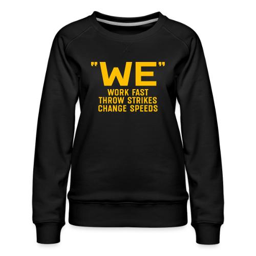WE 1988 - Women's Premium Slim Fit Sweatshirt