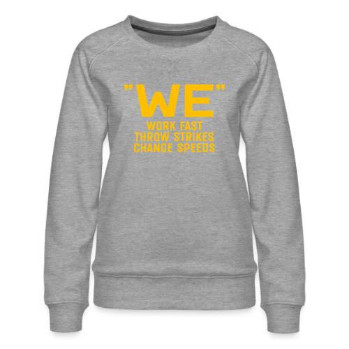 WE 1988 - Women's Premium Slim Fit Sweatshirt