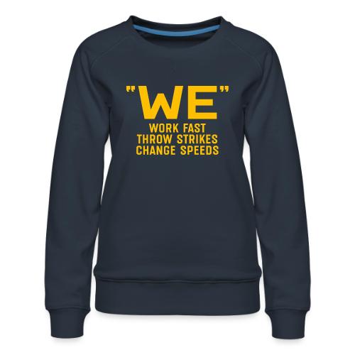 WE 1988 - Women's Premium Slim Fit Sweatshirt