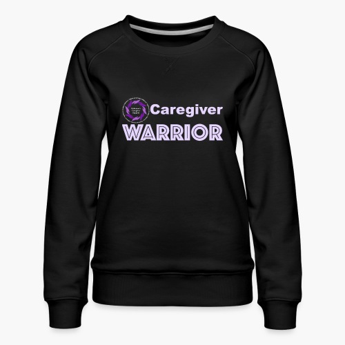 Caregiver Warrior - Women's Premium Slim Fit Sweatshirt