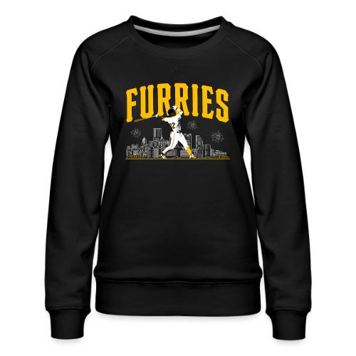 Furries - Women's Premium Slim Fit Sweatshirt