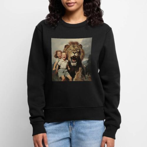The Righteous Are Bold As A Lion - Women's Premium Slim Fit Sweatshirt
