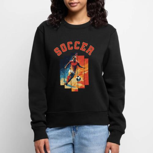 Soccer Spirit - Women's Premium Slim Fit Sweatshirt