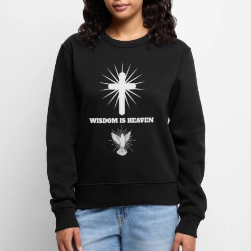 Wisdom is Heaven - Women's Premium Slim Fit Sweatshirt