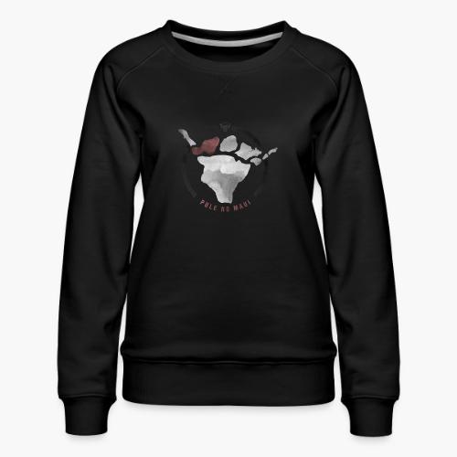 Bruised Shaka - Women's Premium Slim Fit Sweatshirt