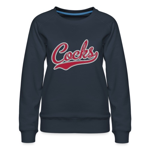 Go Cocks - Women's Premium Slim Fit Sweatshirt
