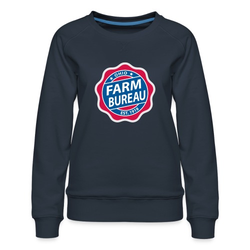 Color Logo - Women's Premium Slim Fit Sweatshirt