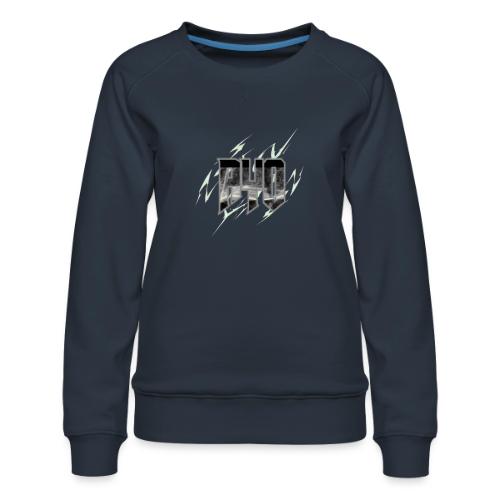 Ayo's Gray - Women's Premium Slim Fit Sweatshirt