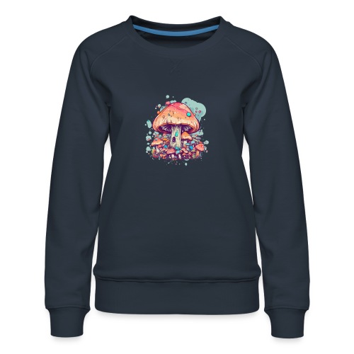 The Mushroom Collective - Women's Premium Slim Fit Sweatshirt