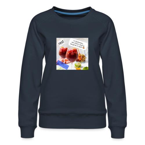Mrs. S' GGG Theme - Women's Premium Slim Fit Sweatshirt