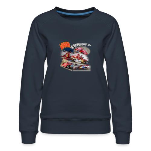 Jonathan Taylor Eldora Speedway FFN#1 Design 2 - Women's Premium Slim Fit Sweatshirt