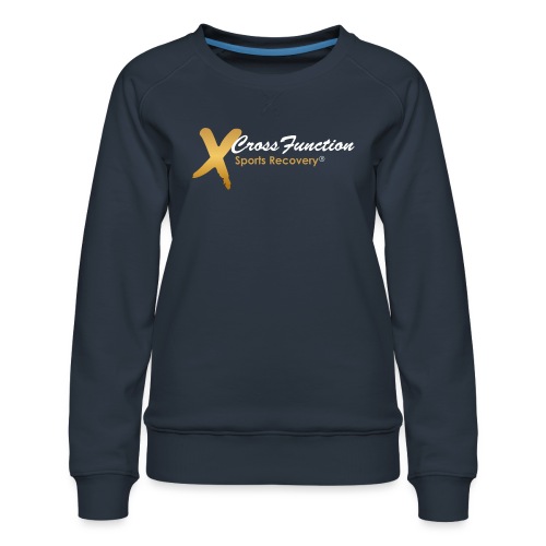 CrossFunction Sports Recovery Apparel - Women's Premium Slim Fit Sweatshirt