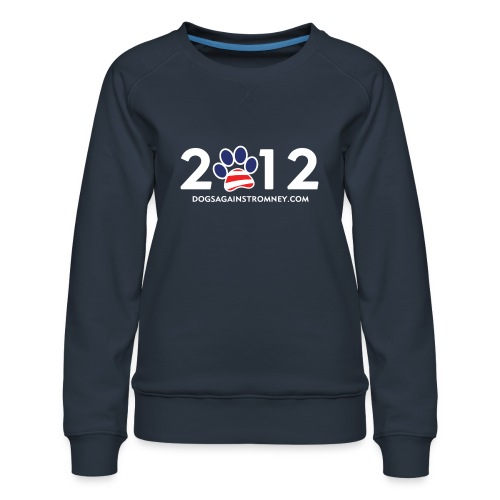 romney2012shirts300dpi - Women's Premium Slim Fit Sweatshirt