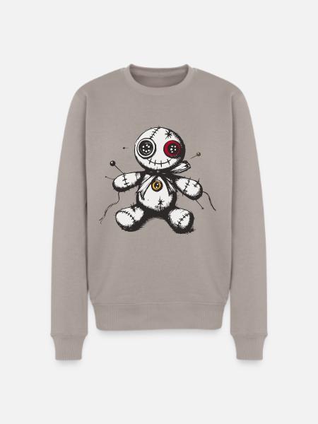 Voodoo doll - Men's Premium Sweatshirt - taupe