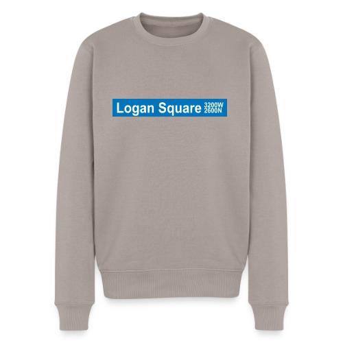 Logan Square CTA Blue Line - Men's Premium Sweatshirt