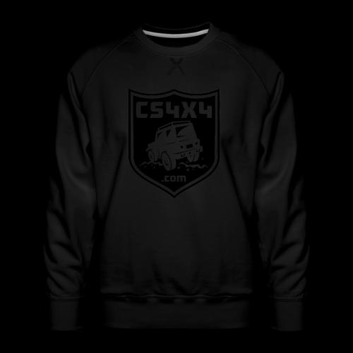 CS4x4 Black Shield - Men's Premium Sweatshirt