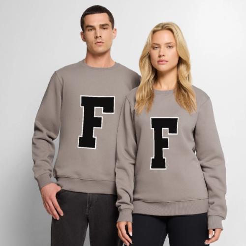Varsity Letter F Athletic Monogram - Men's Premium Sweatshirt