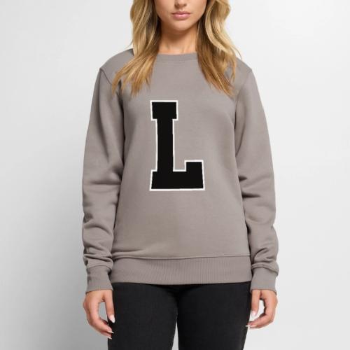 Varsity Letter L Athletic Monogram - Men's Premium Sweatshirt
