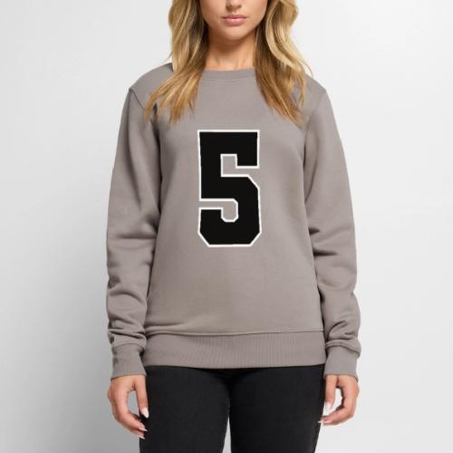 Varsity Number 5 Athletic Design - Men's Premium Sweatshirt