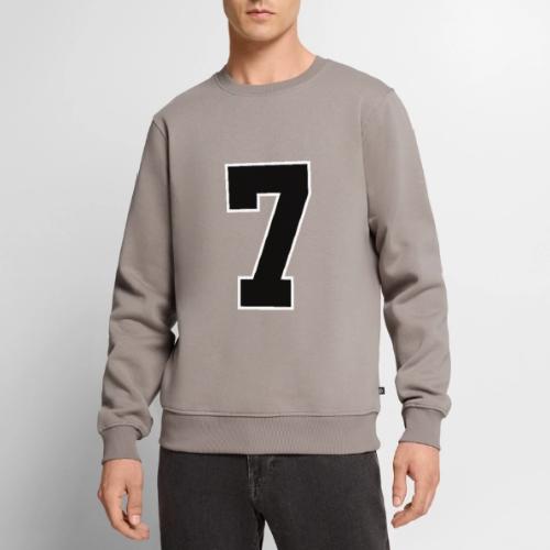 Varsity Number 7 Athletic Look - Men's Premium Sweatshirt