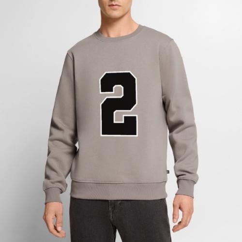Varsity Number 2 Sports Design - Men's Premium Sweatshirt
