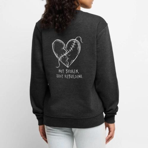 Broken Love Neon Heart - Men's Premium Sweatshirt