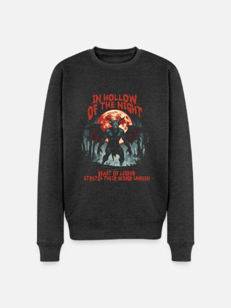 Jersey Devil Creature Mythological Creatures - Men's Premium Sweatshirt - heather anthracite