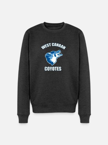 West Canaan Coyotes - Men's Premium Sweatshirt - heather anthracite