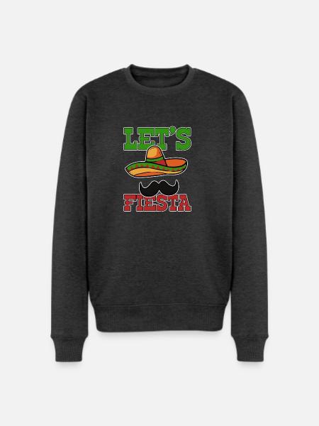Cinco de Mayo Mexican - Men's Premium Sweatshirt - heather anthracite