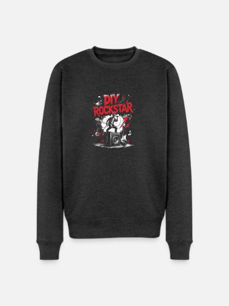 Karaoke - Men's Premium Sweatshirt - heather anthracite