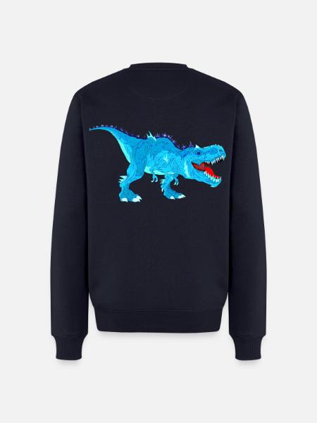 Icy Rex - Men's Premium Sweatshirt - navy