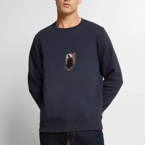 Samurai cherry blossoms - Men's Premium Sweatshirt