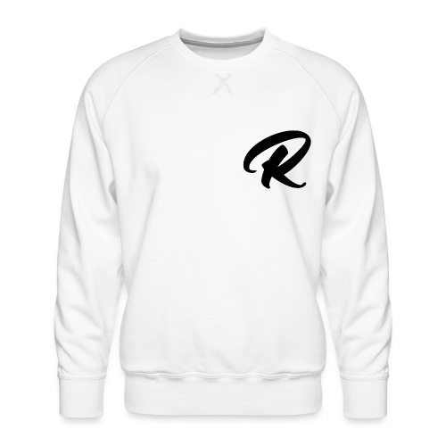 Revival Youth Black R Logo - Men's Premium Sweatshirt