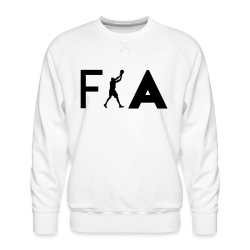 Faedaway Emblem Black - Men's Premium Sweatshirt